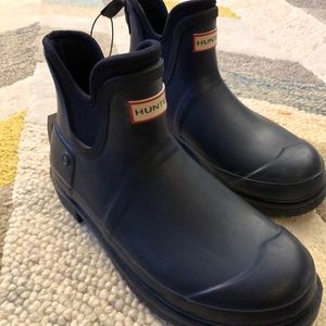 Navy Hunter for Target short waterproof rain boot